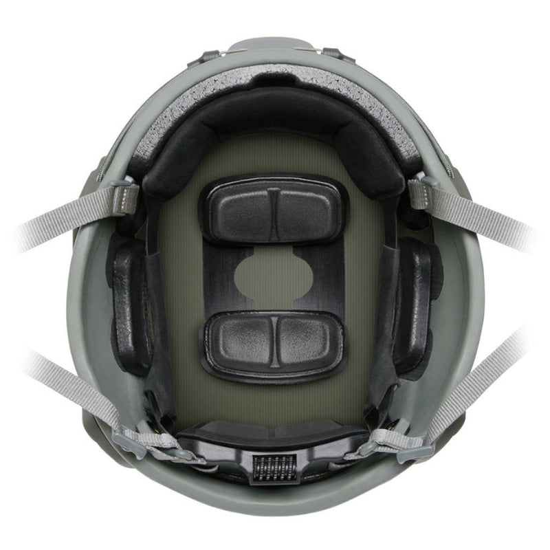 Casque Combat Militaire vert olive intérieur