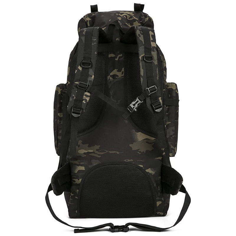Sac militaire 100L camouflage nocturne dos