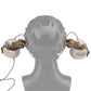 Casque Peltor Support coyote installé dos