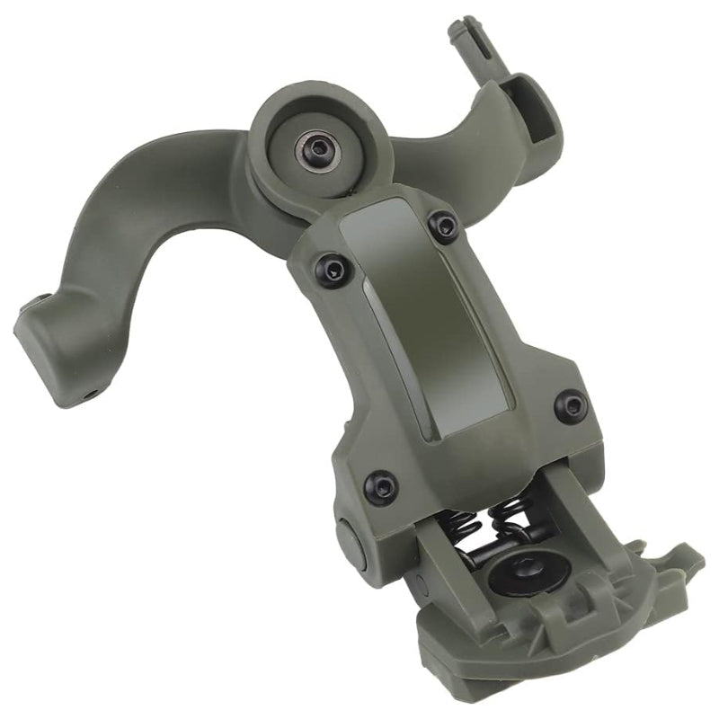 Casque Peltor Support vert olive côté
