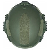 Casque balistique fast vert olive dessus