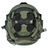 Casque balistique fast vert olive intérieur