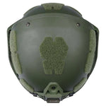 Casque balistique militaire vert olive dessus