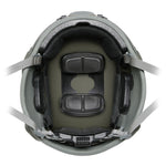 Casque Combat Militaire vert olive intérieur