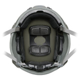 Casque Combat Militaire vert olive intérieur