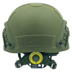 Casque lourd militaire vert olive dos