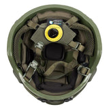 Casque militaire français vert olive intérieur