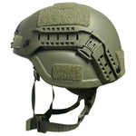 Casque militaire français vert olive profil