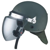 Casque police profil