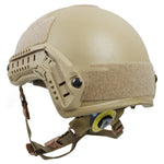 Casque tactique coyote dos