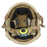  Casque tactique coyote intérieur