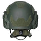 Casque tactique militaire vert olive dos