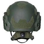 Casque tactique militaire vert olive dos