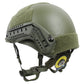 Casque tactique vert olive dos