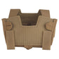 Contrepoids Casque Balistique coyote dos