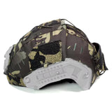 Couvre Casque Tactique camouflage nocturne profil