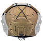 Couvre Casque Tactique coyote dos