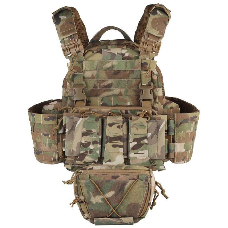 Gilet de combat militaire camouflage multicam