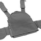 Gilet de combat militaire gris intérieur