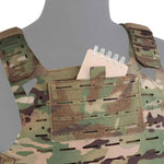 Gilet militaire camouflage multicam porté