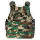 Gilet militaire homme camouflage forêt