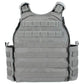 Gilet militaire homme gris dos