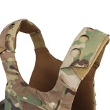 Gilet pare-balles céramique camouflage multicam épaules