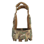 Gilet pare-balles céramique camouflage multicam profil latéral