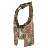 Gilet pare-balles couteau camouflage multicam profil