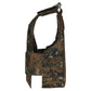 Gilet pare-balles couteau camouflage numérique forêt profil