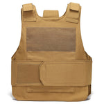 Gilet pare-balles couteau coyote