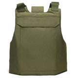 Gilet pare-balles couteau vert olive dos