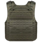 Gilet pare-balles gendarmerie vert olive dos