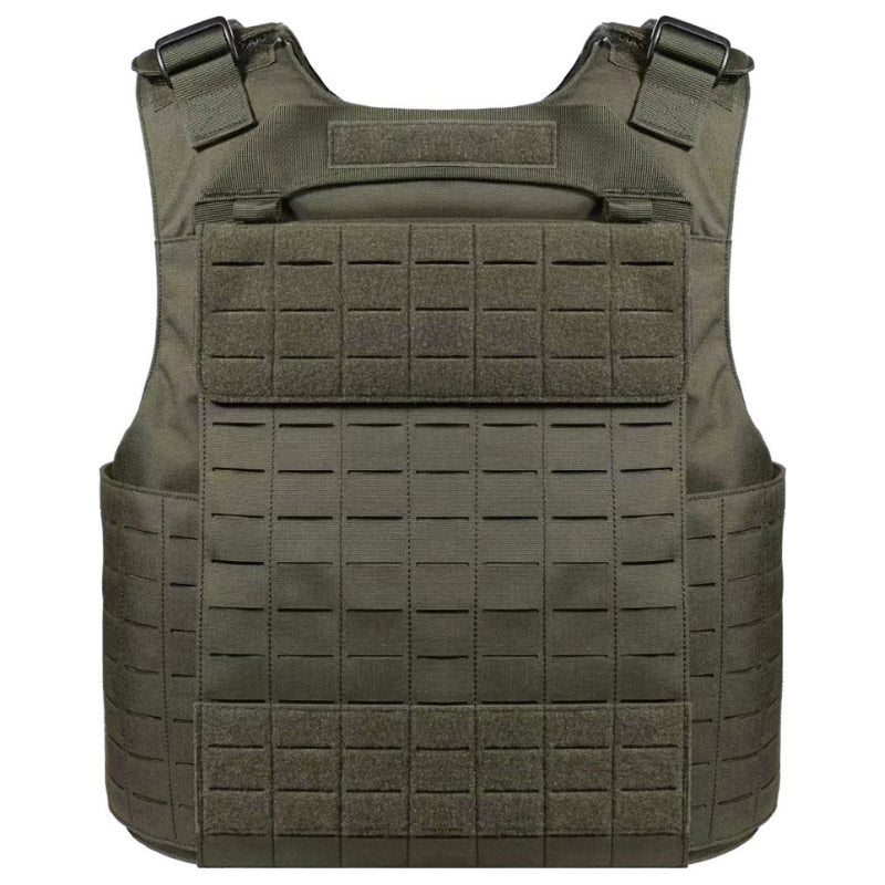 Gilet pare-balles gendarmerie vert olive dos