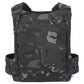 Gilet pare balles gros calibre camouflage nocturne dos