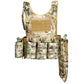 Gilet pare-balles lourd gendarmerie camouflage multicam poche de délestage