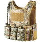 Gilet pare-balles lourd gendarmerie camouflage multicam profil