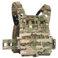 Gilet pare-balles militaire américain camouflage multicam profil