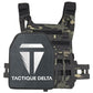 Gilet pare balles militaire americain camouflage nocturne avec plaque