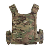 Gilet porte plaque camouflage multicam dos