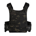 Gilet porte plaque camouflage nocturne dos