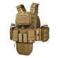 Gilet tactique force spéciale coyote profil
