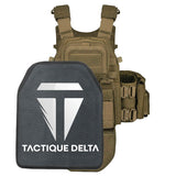 Gilet tactique force speciale avec plaque