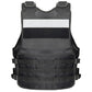 Gilet tactique haute visibilité noir dos