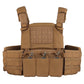 Gilet tactique multicam coyote