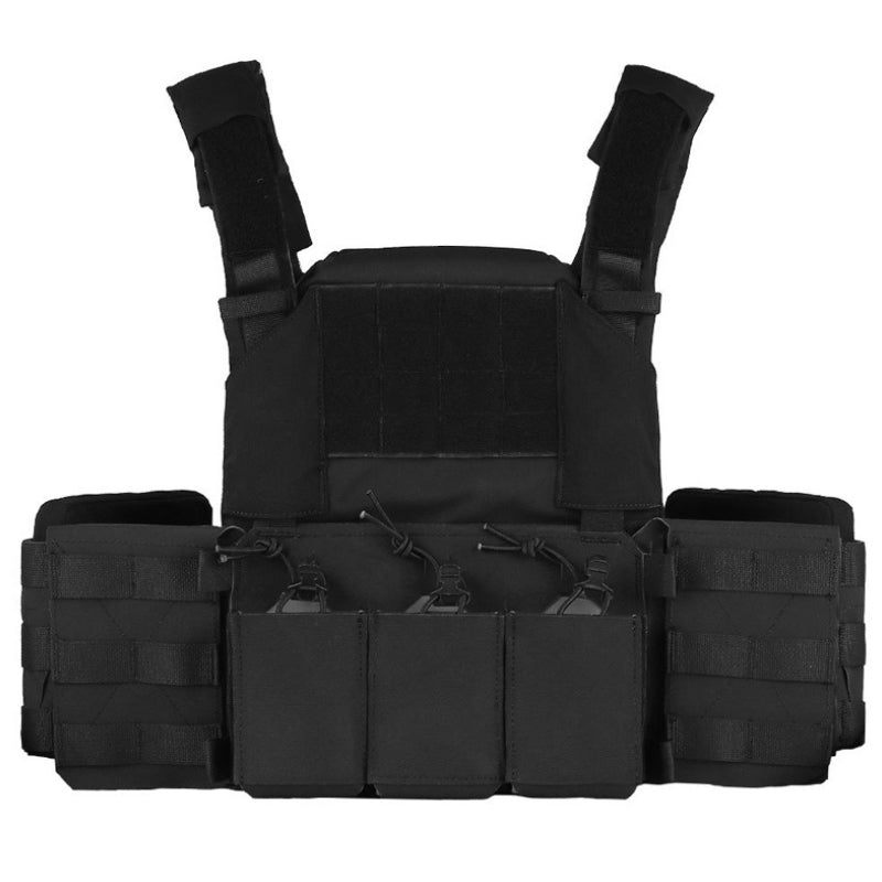 Gilet tactique multicam noir