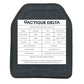 Plaque balistique stand alone dos