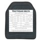 Plaque ceramique gilet pare balles dos