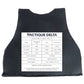 Plaque kevlar pour gilet dos