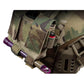 Poche batterie tactique pour casque militaire équipée
